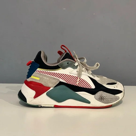 PUMA KIDS BOYS RS-X LACE UP SNEAKERS SIZE 4C - Picture 3 of 5